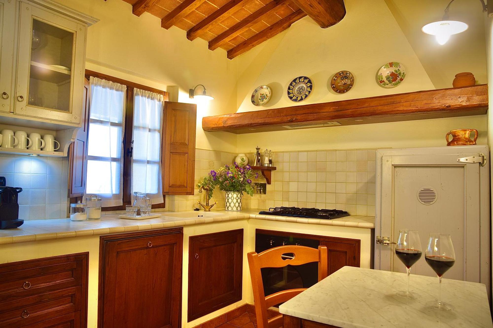 Апартаменти Relax In Chianti Il Borgo 8 Монтеспертолі Екстер'єр фото
